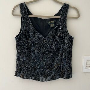 Vintage Danier Sequin Tank Top